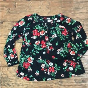 Carter’s floral top, size 3 T